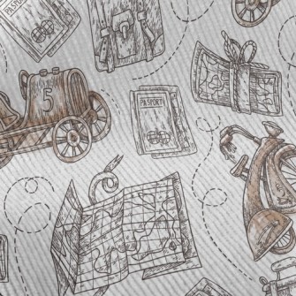 Ancient Airplanes And Cars Standard Corduroy