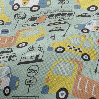Fluorescent Big Truck Car Performance Linen