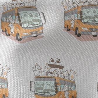 Panda Bus Waterproof Canvas