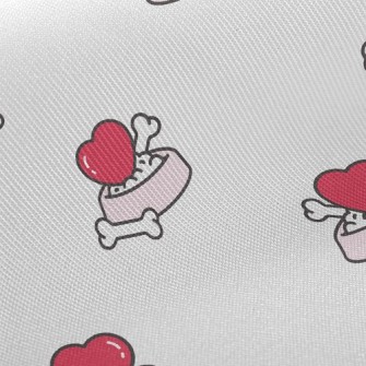 Love Dog Bone Bowl Twill