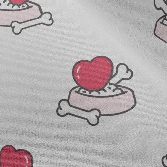 Love Dog Bone Bowl Chiffon