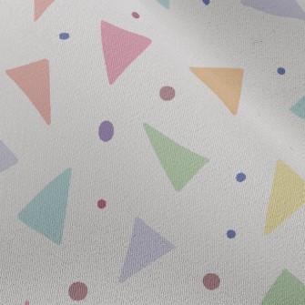 Triangular Pieces Of Paper Fly Chiffon