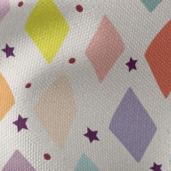 Stars And Colorful Blocks Waterproof Canvas