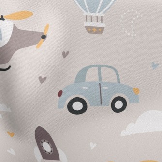 Helicopter Hot Air Balloon Car Stretch Ponte