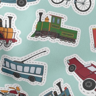 Retro Car Tram Bicycle Stretch Ponte