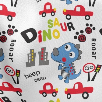 Cute Dinosaurs Causing Havoc I Stretch Ponte