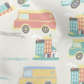 Soft Running Bus Micro Fleece