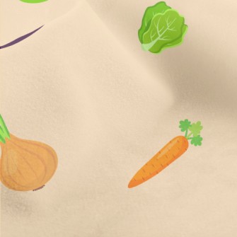 Delicious Vegetables Micro Fleece