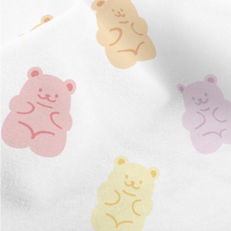 Cute Gummy Bears (cannot Be Op Micro Fleece