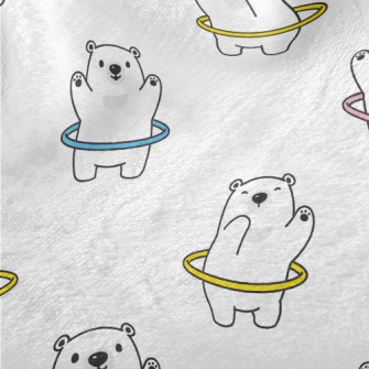 Hula Hoop White Bear Minky