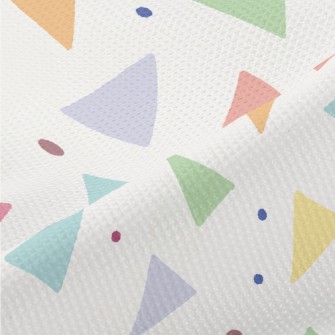 Triangular Pieces Of Paper Fly Piqué