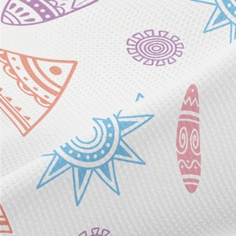 Simple Folk Totem Piqué