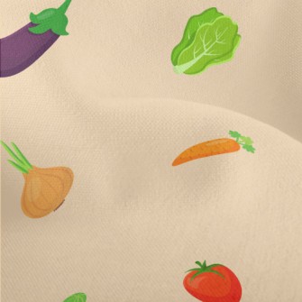 Delicious Vegetables Lightweight Performance Linen