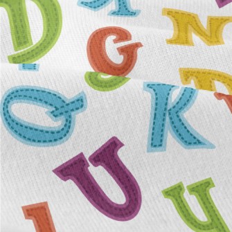Colorful Dotted Line In Englis Modern Jersey