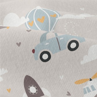 Helicopter Hot Air Balloon Car Modern Jersey