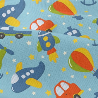 Cartoon Funny Vehicles Modern Jersey