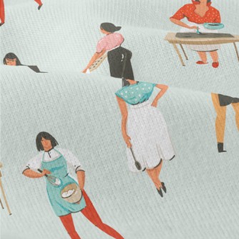 Woman Who Cooks Seriously Modern Jersey