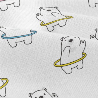 Hula Hoop White Bear Modern Jersey