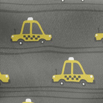 Cute American Taxi Jersey Backed Fleece