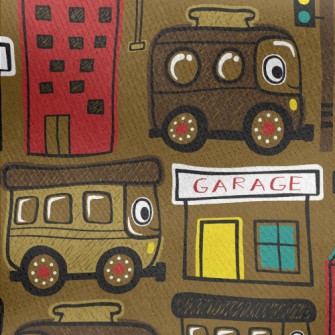 Shuttle City Bus Jersey Backed Fleece