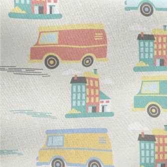 Soft Running Bus Jersey Backed Fleece
