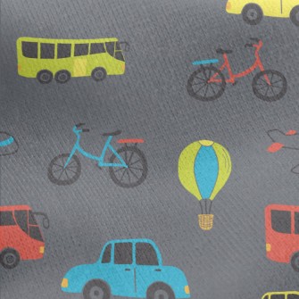 Common Means Of Transportation Jersey Backed Fleece