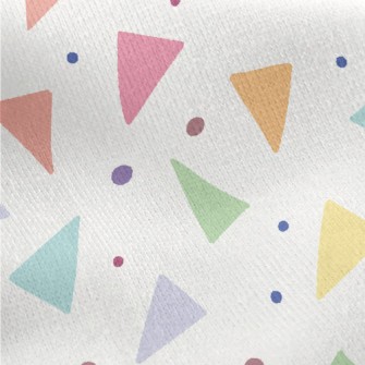 Triangular Pieces Of Paper Fly Jersey Backed Fleece
