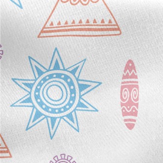 Simple Folk Totem Jersey Backed Fleece