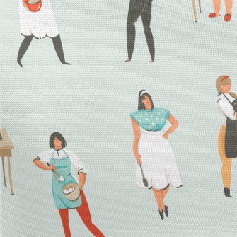 Woman Who Cooks Seriously Pongee