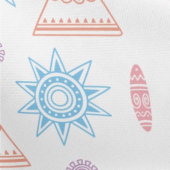 Simple Folk Totem Pongee