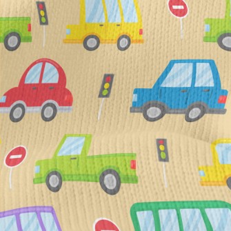 Colorful Traffic Jam Highway Stretch Jersey
