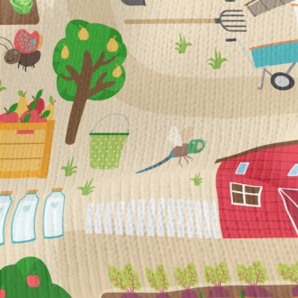 Leisurely Farm Life Stretch Jersey