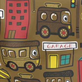 Shuttle City Bus Lightweight Cotton Poplin