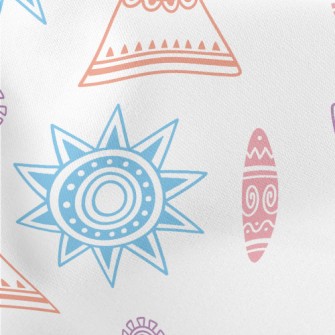 Simple Folk Totem Lightweight Cotton Poplin