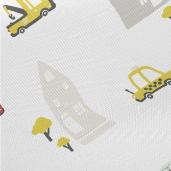 Mini Car City Midweight Cotton Poplin