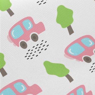 Lively Mercedes Car Midweight Cotton Poplin