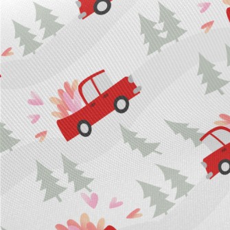 Big Truck Full Of Love Midweight Cotton Poplin