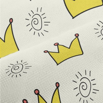 Graffiti Crown Branch Sun Performance Linen