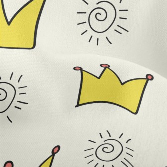 Graffiti Crown Branch Sun Lightweight Performance Linen