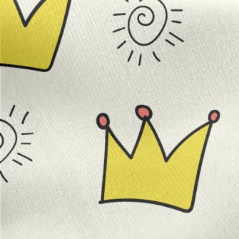 Graffiti Crown Branch Sun Jersey Backed Fleece