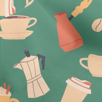 Coffee Equipment And Beverages Micro Fleece