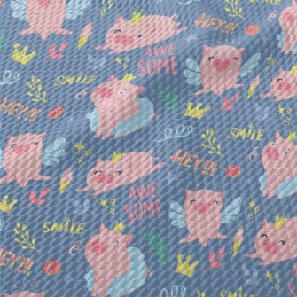 Piglets Who Turned Into Prince Birdseye Piqué