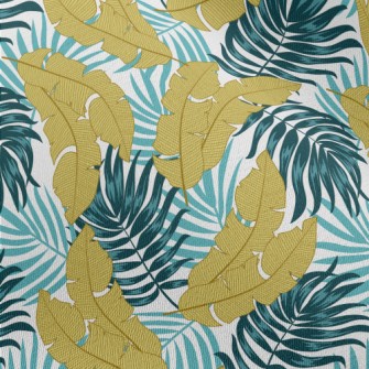 Colorful Green, Blue And Yello Chiffon