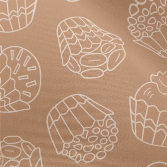 Simple Lines Sweet Small Cake Chiffon