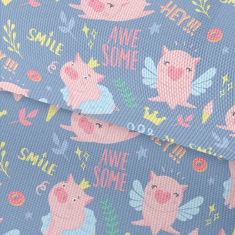 Piglets Who Turned Into Prince Waterproof Oxford