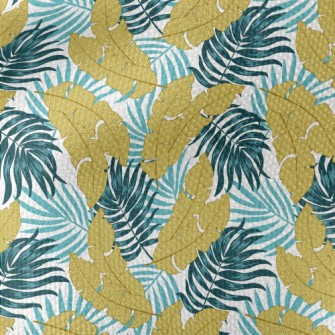 Colorful Green, Blue And Yello Waterproof Canvas