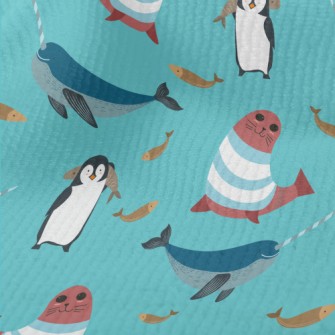 Narwhal Penguins And Seals Terry