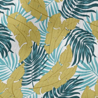 Colorful Green, Blue And Yello Terry