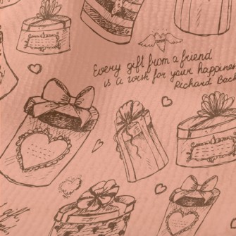 Hand Drawn Sketch Gift Terry