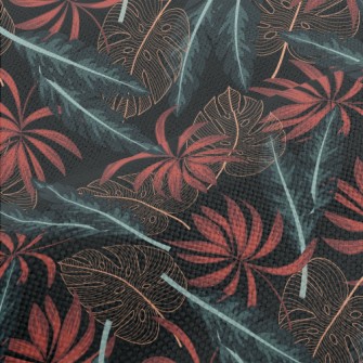 Original Tropical Exotic Plant Performance Linen